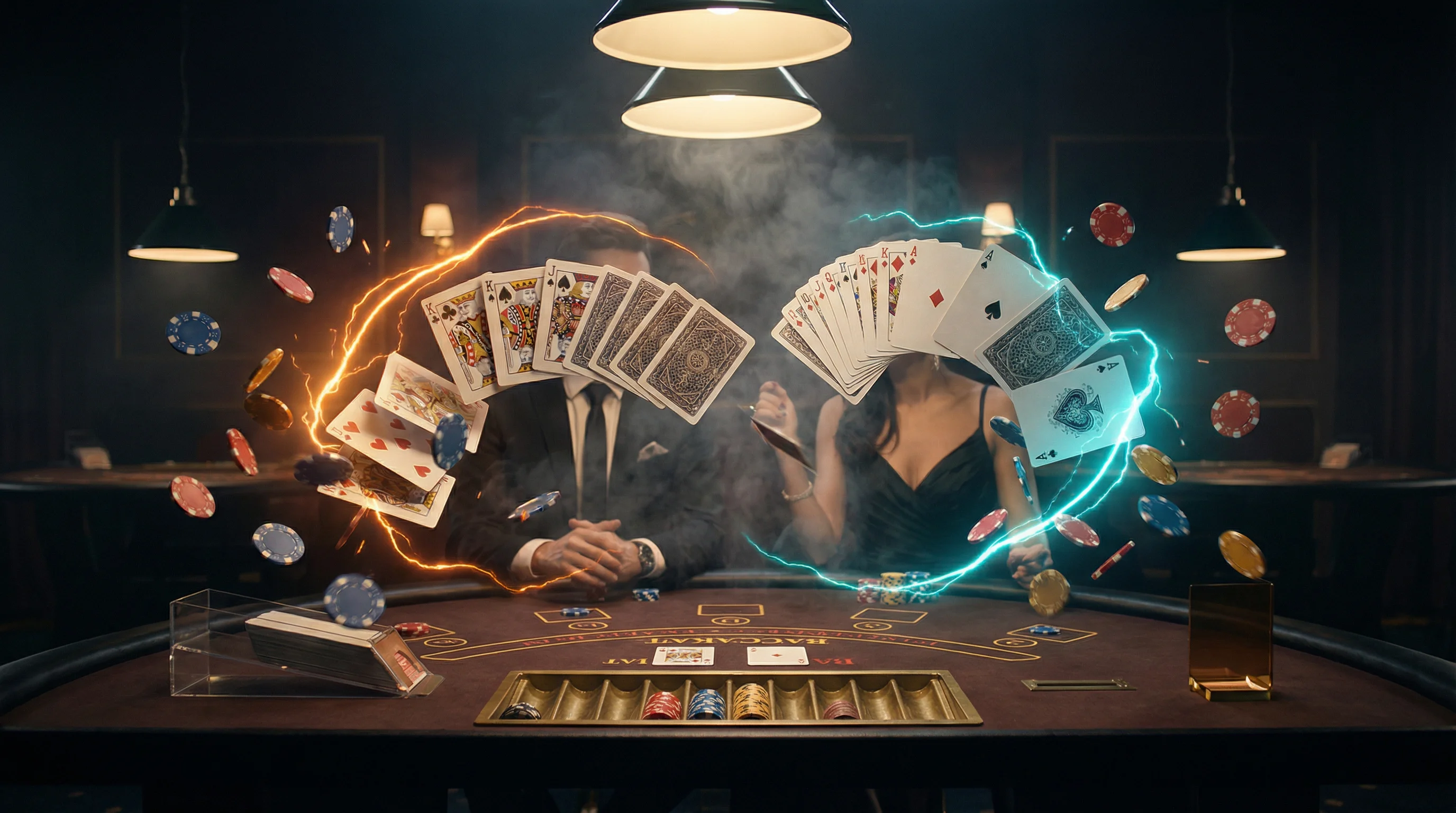 Bacará online Gana777 duelo épico de cartas