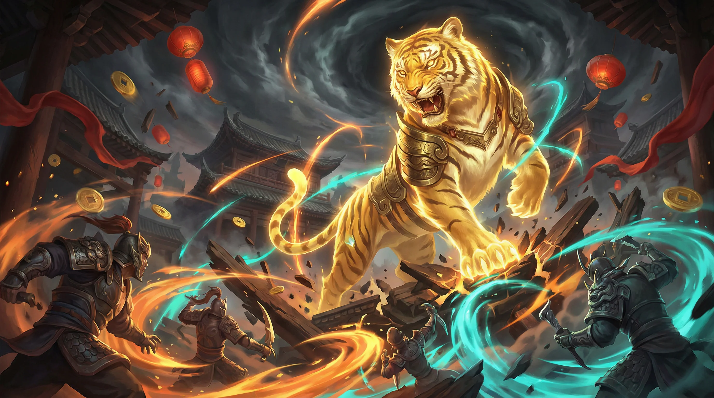 Fortune Tiger tragamonedas Gana777 tigre dorado poderoso